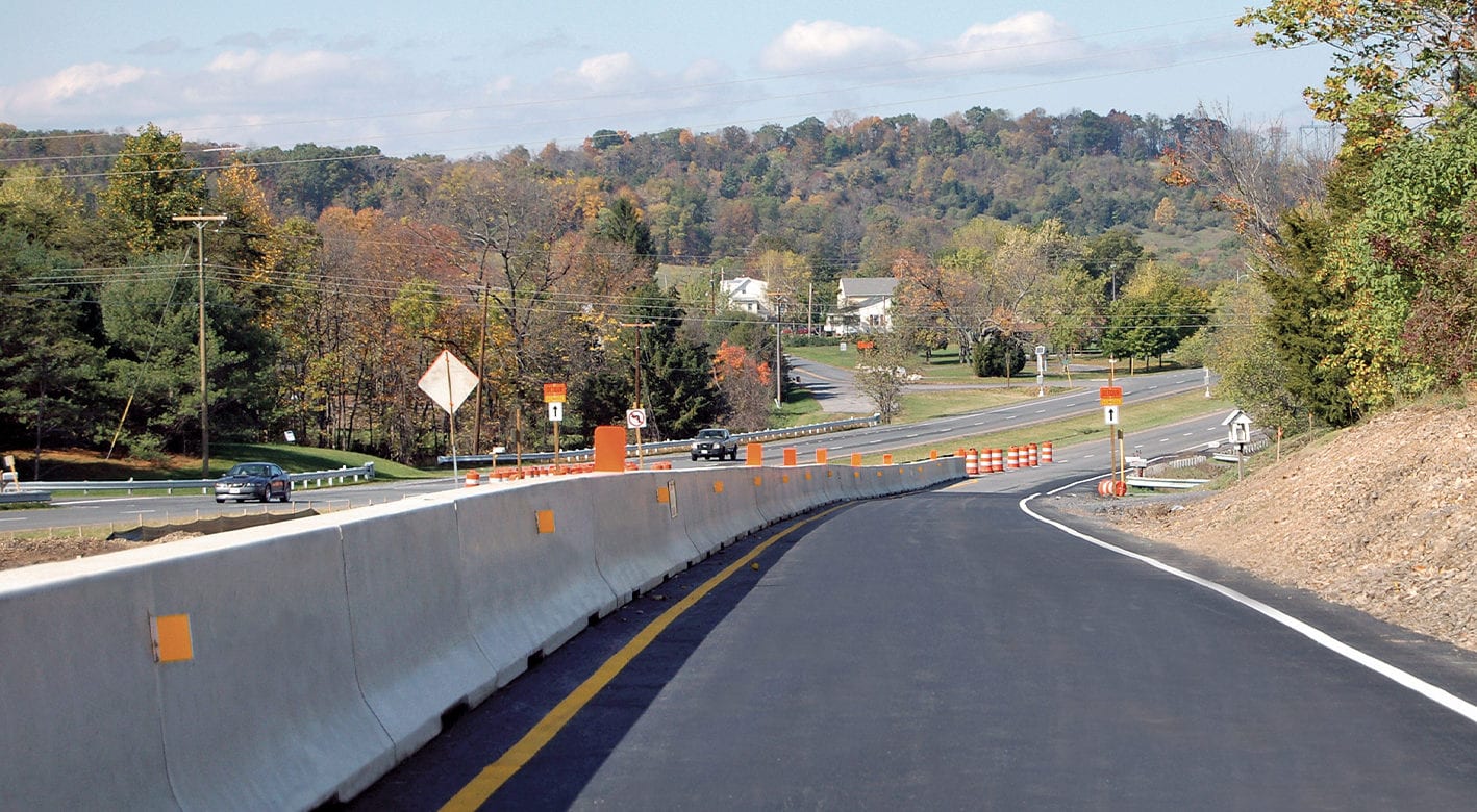 Concrete safety systems on call barrier rental