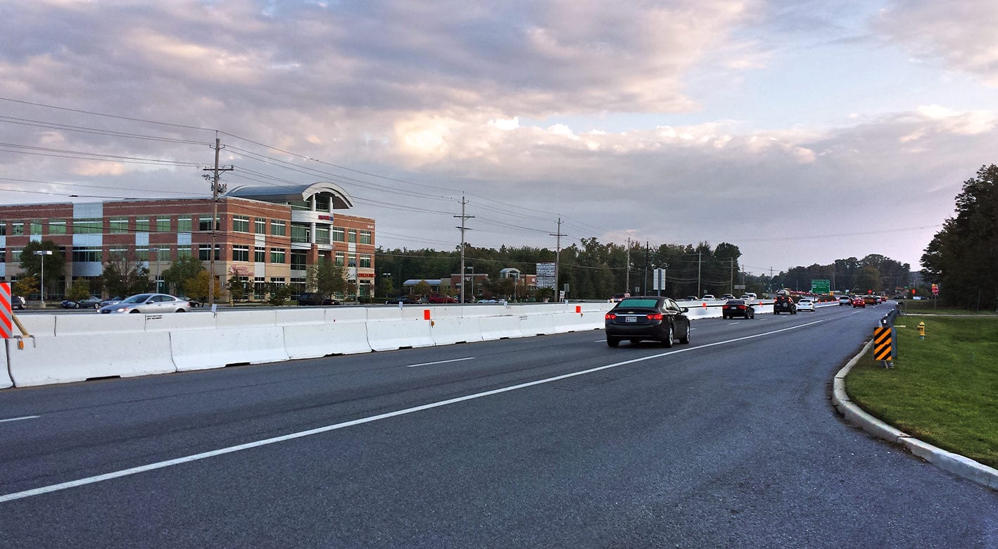 Barrier used in road construction